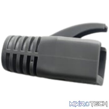Cattex Grey- FTP Solid Pass Through Connector Boot  Networking